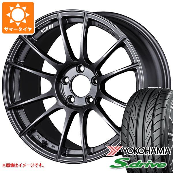 【タイヤ交換対象】サマータイヤ 165/45R16 74V REINF ヨコハマ DNA S.ドライブ ES03 ES03N SSR GTX04 5.0-16 タイヤホイール4本セット