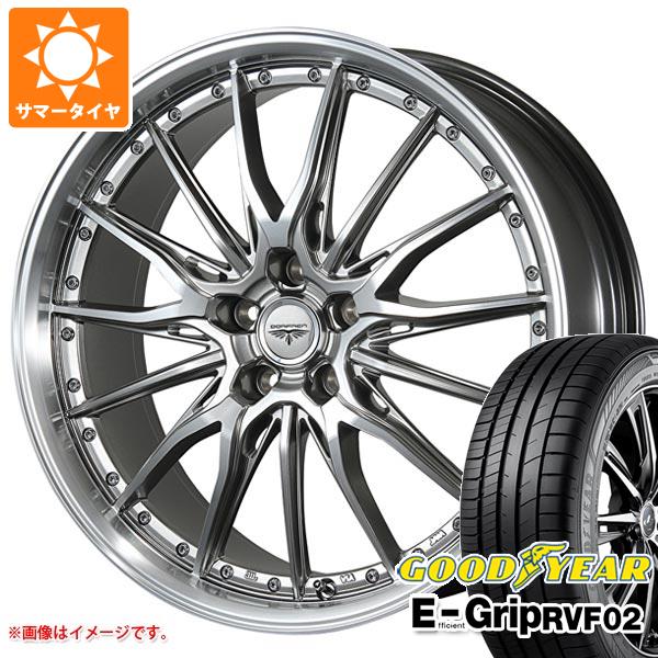 【タイヤ交換対象】サマータイヤ 215/60R17 100H XL グッドイヤー エフィシエントグリップ RVF02 ドルフレン ヒューヴァー 7.0-17 タイヤホイール4本セット