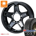 【タイヤ交換対象】ジムニー用 サマータイヤ BFグッドリッチ オールテレーンT/A KO3 LT175/80R16 92S ホワイトレター キーラー タクティクス 5.5-16 タイヤホイール4本セット