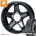 【タイヤ交換対象】5本セット スズキ ジムニーノマド JC74W用 サマータイヤ グリップマックス マッドレイジ M/T 195/80R15 96Q ホワイトレター キーラー タクティクス 6.0-15 タイヤホイール5本セット