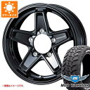 【タイヤ交換対象】ジムニー JB64W用 サマータイヤ モンスタ マッドウォーリアー LT215/70R16 107/105Q ホワイトレター キーラー タクティクス 5.5-16 タイヤホイール4本セット