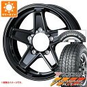 【タイヤ交換対象】5本セット ジムニー用 サマータイヤ ヨコハマ ジオランダー A/T G015 185/85R16 105/103N LT ホワイトレター キーラー タクティクス 5.5-16 タイヤホイール5本セット