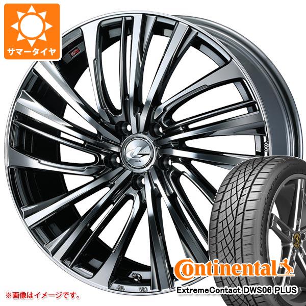 【タイヤ交換対象】2025年製 サマータイヤ 245/40R19 98Y XL コンチネンタル エクストリームコンタクト DWS06 プラス レオニス FS 8.0-19 タイヤホイール4本セット