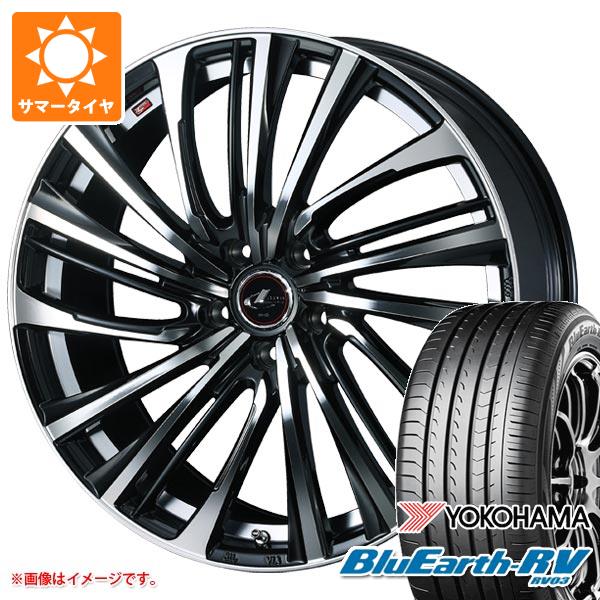【タイヤ交換対象】サマータイヤ 225/40R19 93W XL ヨコハマ ブルーアースRV RV03 レオニス FS 7.5-19 タイヤホイール4本セット
