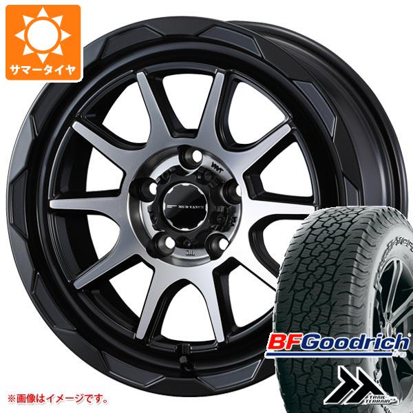 【タイヤ交換対象】エクリプスクロス GK系用 サマータイヤ BFグッドリッチ トレールテレーンT/A 235/65R17 108T XL アウトラインホワイトレター マッドヴァンス06 7.0-17 タイヤホイール4本セット