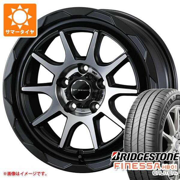 Rakuten - 【タイヤ交換対象】サマータイヤ 215/60R16 95H ブリヂストン フィネッサ HB01 マッドヴァンス06 7.0-16 タイヤホイール4本セット