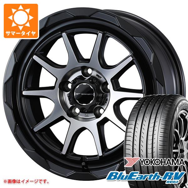 【タイヤ交換対象】2026年製 サマータイヤ 215/60R16 95H ヨコハマ ブルーアースRV RV03 マッドヴァンス06 7.0-16 タイヤホイール4本セット
