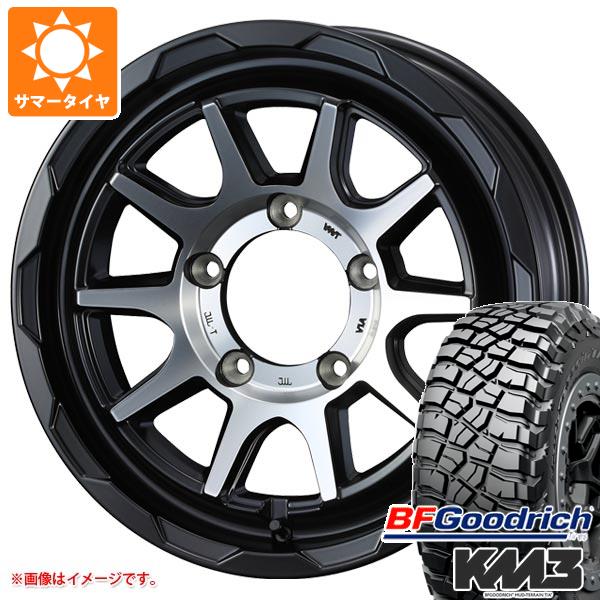 【タイヤ交換対象】5本セット スズキ ジムニーノマド JC74W用 サマータイヤ BFグッドリッチ マッドテレーンT/A KM3 LT225/75R16 115/112Q マッドヴァンス06 6.0-16 タイヤホイール5本セット