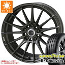 【タイヤ交換対象】サマータイヤ 215/45R17 91W XL グッドイヤー エフィシエントグリップ RVF02 エンケイ チューニング FC01 7.0-17 タイヤホイール4本セット