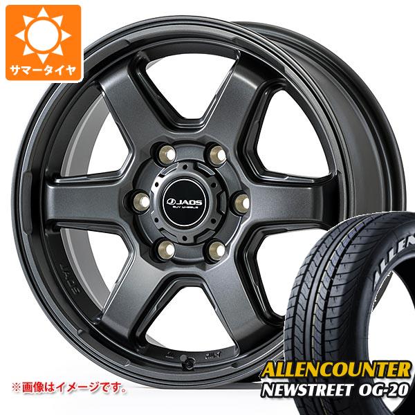 【タイヤ交換対象】トヨタ ハイエース 200系用 サマータイヤ オーレンカウンター ニューストリート OG-20 215/60R17C 109/107T ホワイトレター ジャオス アステラ CM-05 6.5-17 タイヤホイール4本セット
