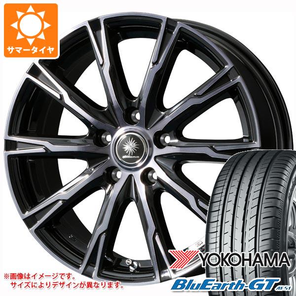 【タイヤ交換対象】サマータイヤ 175/65R14 82H ヨコハマ ブルーアースGT AE51 ディルーチェ DX10 5.5-14 タイヤホイール4本セット