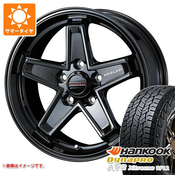 【タイヤ交換対象】サマータイヤ 235/70R16 109T XL ハンコック ダイナプロAT2 エクストリーム RF12 ホワイトレター キーラー タクティクス 7.0-16 タイヤホイール4本セット