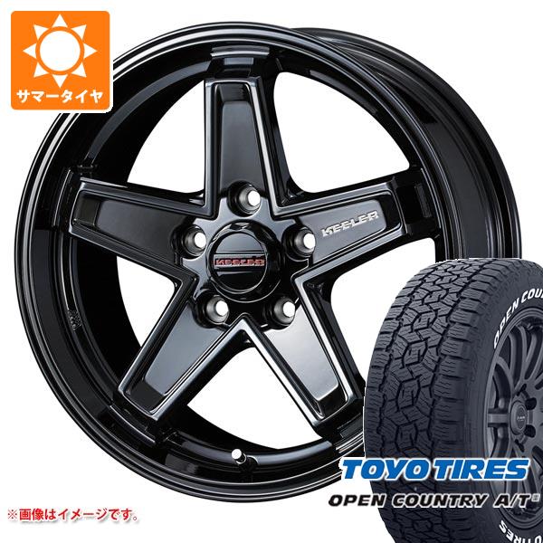 【タイヤ交換対象】2025年製 サマータイヤ 215/70R16 100T トーヨー オープンカントリー A/T3 ホワイトレター キーラー タクティクス 7.0-16 タイヤホイール4本セット