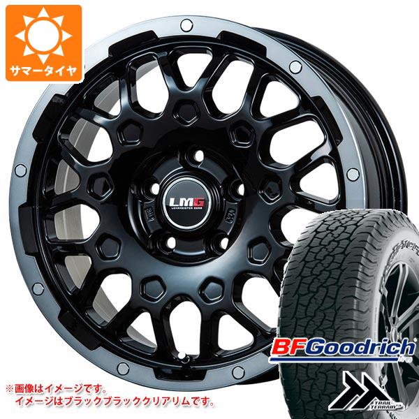 【タイヤ交換対象】エクリプスクロス GK系用 サマータイヤ BFグッドリッチ トレールテレーンT/A 225/65R17 102T アウトラインホワイトレター LMG MS-9W 7.5-17 タイヤホイール4本セット