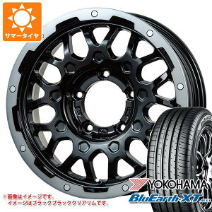 【タイヤ交換対象】ジムニーシエラ JB74W用 サマータイヤ ヨコハマ ブルーアースXT AE61 215/70R16 100H LMG MS-9W 5.5-16 タイヤホイール4本セット