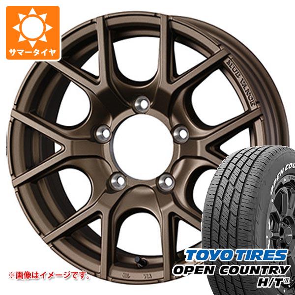 【タイヤ交換対象】5本セット スズキ ジムニーノマド JC74W用 2025年製 サマータイヤ トーヨー オープンカントリー H/T2 215/70R16 100H ホワイトレター マッドヴァンス SD 6.0-16 タイヤホイール5本セット