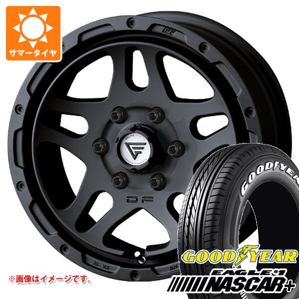 【タイヤ交換対象】トヨタ ハイエース 200系用 2026年製 サマータイヤ グッドイヤー イーグル ＃1 ナスカープラス 215/65R16C 109/107R ホワイトレター デルタフォース オーバーランダー 7.0-16 タイヤホイール4本セット