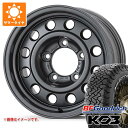 【タイヤ交換対象】トヨタ ランドクルーザー70 GRJ76K用 サマータイヤ BFグッドリッチ オールテレーンT/A KO3 LT285/75R16 126/123S ホワイトレター ジャオス トライブ 8.0-16 タイヤホイール4本セット