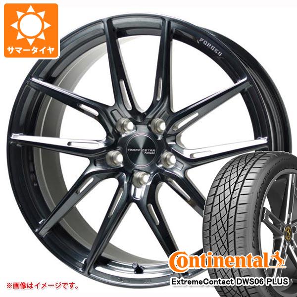 【タイヤ交換対象】サマータイヤ 245/45R20 103Y XL コンチネンタル エクストリームコンタクト DWS06 プラス トラフィックスター フォージド TSF-02 8.5-20 タイヤホイール4本セット