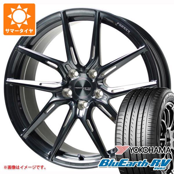 【タイヤ交換対象】サマータイヤ 245/35R20 95W XL ヨコハマ ブルーアースRV RV03 トラフィックスター フォージド TSF-02 8.5-20 タイヤホイール4本セット