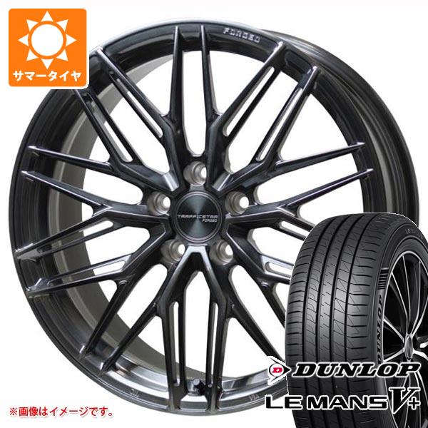 【タイヤ交換対象】サマータイヤ 235/40R19 96W XL ダンロップ ルマン5 LM5+ トラフィックスター フォージド TSF-03 8.0-19 タイヤホイール4本セット