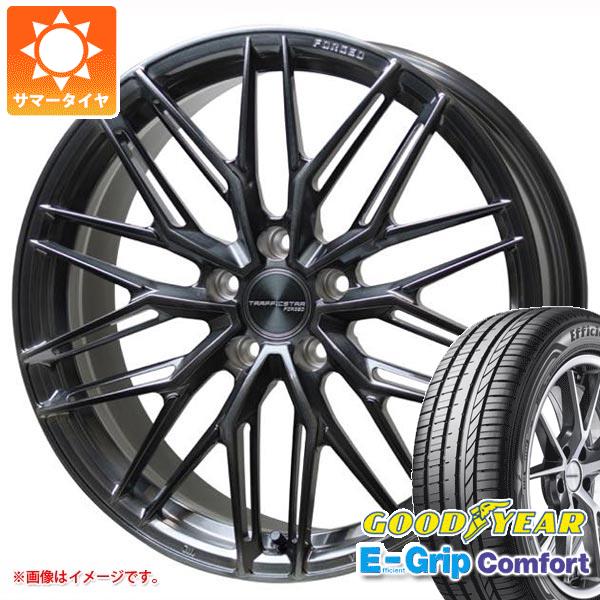 【タイヤ交換対象】サマータイヤ 245/40R19 98W XL グッドイヤー エフィシエントグリップコンフォート トラフィックスター フォージド TSF-03 8.0-19 タイヤホイール4本セット
