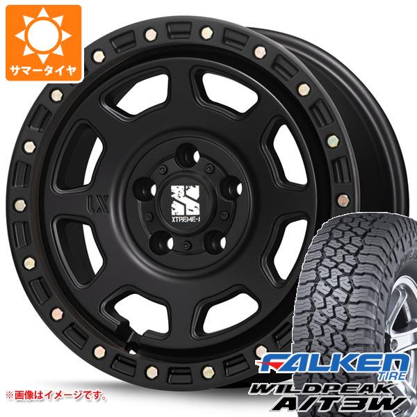 【タイヤ交換対象】CX-5 KE/KF系用 サマータイヤ ファルケン ワイルドピーク A/T3W 235/70R16 109T XL MLJ エクストリームJ XJ07 7.0-16 タイヤホイール4本セット