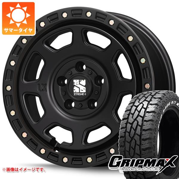 【タイヤ交換対象】エクリプスクロス GK系用 サマータイヤ グリップマックス マッドレイジ R/T MAX LT215/70R16 100/97R ホワイトレター MLJ エクストリームJ XJ07 7.0-16 タイヤホイール4本セット