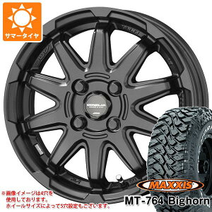 【タイヤ交換対象】サマータイヤ 225/75R16 10PR マキシス MT-764 ビッグホーン アウトラインホワイトレター サーキュラー C10S 6.5-16 タイヤホイール4本セット