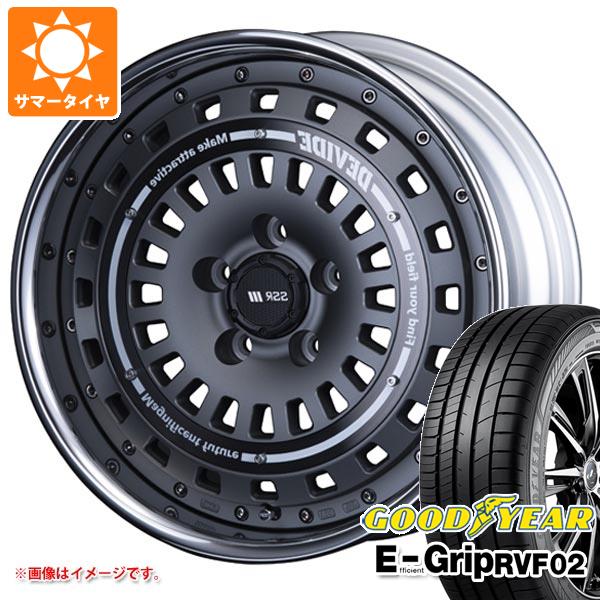 【タイヤ交換対象】サマータイヤ 215/50R17 95V XL グッドイヤー エフィシエントグリップ RVF02 SSR ディバイド クロスバッハ 7.0-17 タイヤホイール4本セット