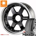 【タイヤ交換対象】ハイエース 200系用 2025年製 サマータイヤ ヨコハマ パラダ PA03 225/50R18C 107/105H ブラックレター ファブレス ヴァローネ RS-6 7.0-18 タイヤホイール4本セット(2)