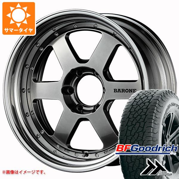 【タイヤ交換対象】ハイラックス 120系用 サマータイヤ BFグッドリッチ トレールテレーンT/A 265/65R18 114T アウトラインホワイトレター ファブレス ヴァローネ RS-6 8.0-18 タイヤホイール4本セット