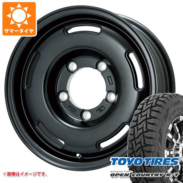 【タイヤ交換対象】5本セット ジムニーシエラ JB74W用 サマータイヤ トーヨー オープンカントリー R/T 195/80R15 96Q ブラックレター プレミックス プディン 5.5-15 タイヤホイール5本セット