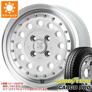 【タイヤ交換対象】ハスラー用 サマータイヤ グッドイヤー カーゴ プロ 165/80R14 91/90N (165R14 6PR相当) MLJ エクストリームJ ラギッド 5.0-14 タイヤホイール4本セット