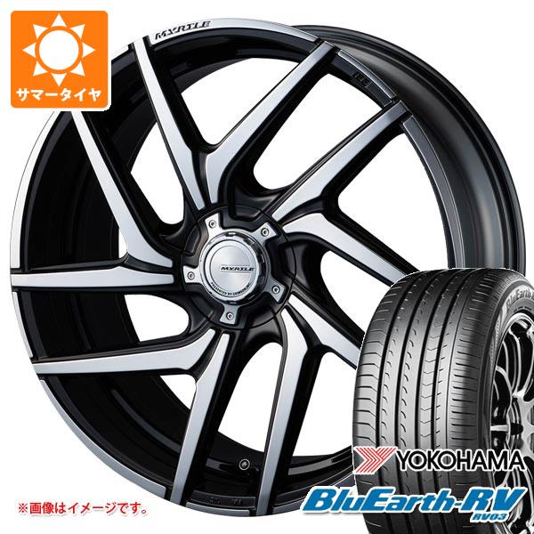 【タイヤ交換対象】サマータイヤ 245/35R20 95W XL ヨコハマ ブルーアースRV RV03 クリムソン マーテル ルーカスFF 8.5-20 タイヤホイール4本セット