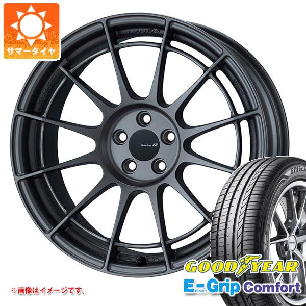 Rakuten - 【タイヤ交換対象】サマータイヤ 215/50R17 95V XL グッドイヤー エフィシエントグリップコンフォート エンケイ レーシング レボリューション NT03RR 7.0-17 タイヤホイール4本セット