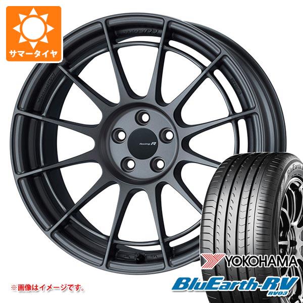 【タイヤ交換対象】2026年製 サマータイヤ 235/50R18 101V XL ヨコハマ ブルーアースRV RV03 エンケイ レーシング レボリューション NT03RR 8.0-18 タイヤホイール4本セット