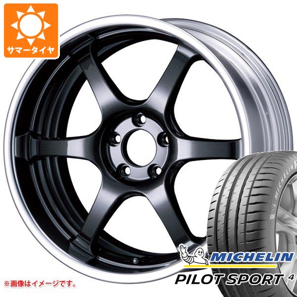 【タイヤ交換対象】サマータイヤ 245/45R20 103Y XL ミシュラン パイロットスポーツ4 NF0 ポルシェ承認 SSR ライナー タイプ6R 8.5-20 タイヤホイール4本セット