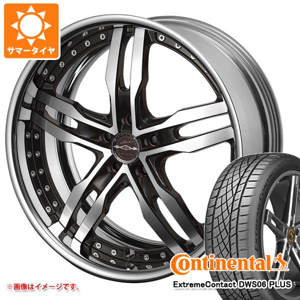 【タイヤ交換対象】サマータイヤ 215/40R18 89Y XL コンチネンタル エクストリームコンタクト DWS06 プラス シャレン XF-55 7.5-18 タイヤホイール4本セット