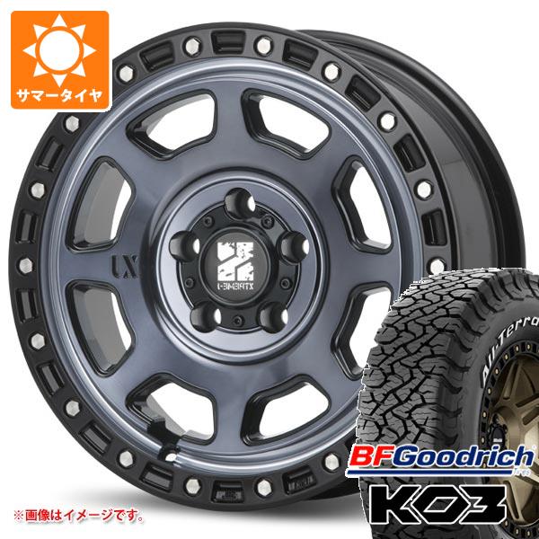 【タイヤ交換対象】CX-5 KE/KF系用 2025年製サマータイヤ BFグッドリッチ オールテレーンT/A KO3 LT225/70R16 102/99S ホワイトレター MLJ エクストリームJ XJ07 7.0-16 タイヤホイール4本セット