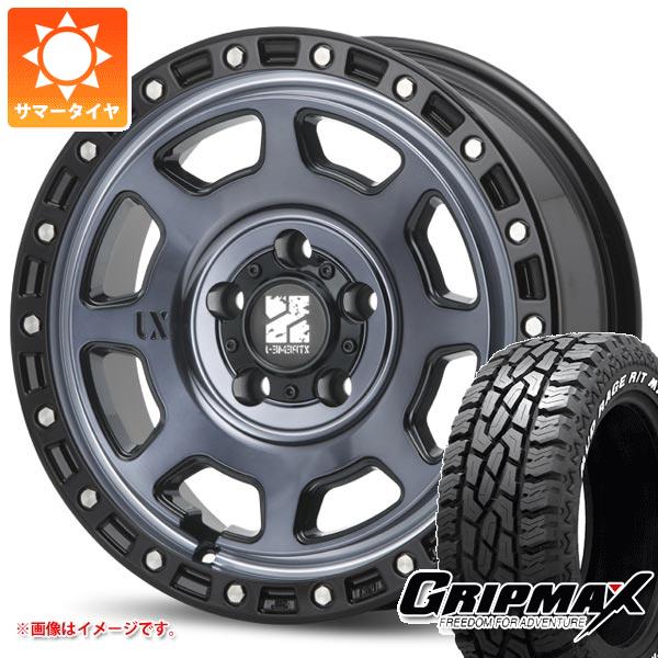 【タイヤ交換対象】CX-5 KE/KF系用 サマータイヤ グリップマックス マッドレイジ R/T MAX LT225/65R17 107/103S ホワイトレター MLJ エクストリームJ XJ07 8.0-17 タイヤホイール4本セット