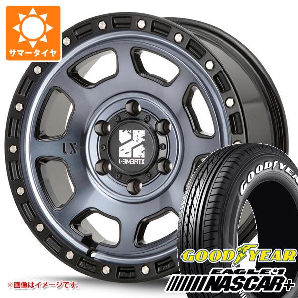 【タイヤ交換対象】ハイエース 200系用 2026年製 サマータイヤ グッドイヤー イーグル ＃1 ナスカープラス 215/65R16C 109/107R ホワイトレター MLJ エクストリームJ XJ07 6.5-16 タイヤホイール4本セット