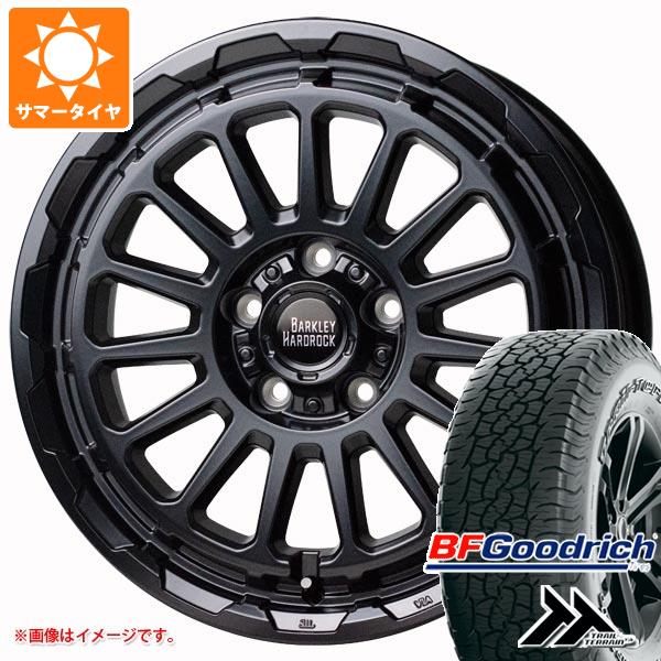 【タイヤ交換対象】エクリプスクロス GK系用 サマータイヤ BFグッドリッチ トレールテレーンT/A 225/65R17 102T アウトラインホワイトレター バークレイハードロック リザード 7.0-17 タイヤホイール4本セット