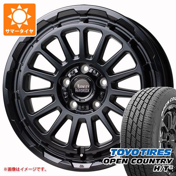【タイヤ交換対象】ミツビシ エクリプスクロス GK系用 サマータイヤ トーヨー オープンカントリー H/T2 225/65R17 102H ホワイトレター バークレイハードロック リザード 7.0-17 タイヤホイール4本セット
