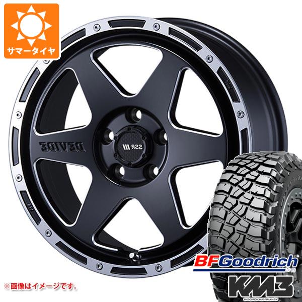 Rakuten - 【タイヤ交換対象】サマータイヤ 245/65R17 111/108Q BFグッドリッチ マッドテレーンT/A KM3 SSR ディバイド TR-6 7.0-17 タイヤホイール4本セット
