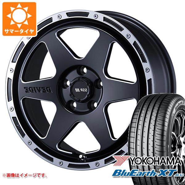 【タイヤ交換対象】RAV4 50系用 サマータイヤ ヨコハマ ブルーアースXT AE61 225/65R17 106V XL SSR ディバイド TR-6 7.0-17 タイヤホイール4本セット