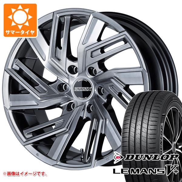【タイヤ交換対象】ハイエース 200系用 サマータイヤ ダンロップ ルマン5 LM5+ 225/45R19 96W XL エセックス EW 8.5-19 タイヤホイール4本セット