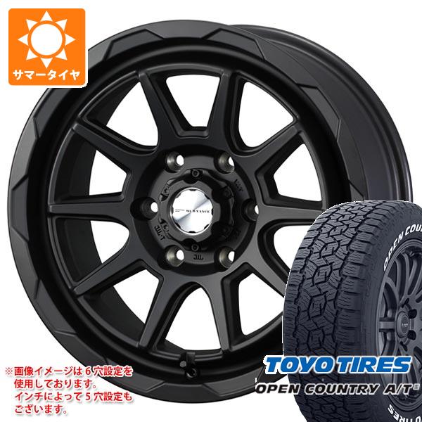 キーワード265/70-17 2657017 10011303 17インチ sum1118tyocat3w OPEN COUNTRY A/T3 WL TOYO TOYOTIRES トーヨータイヤ 東洋タイヤ オプカン OPENCOUNTRY AT3 正規品 wh1we40mudv06b weds MUD VANCE 06 国産車用 4本セット t80987yt toyota ランクル 150系 プラド150 PRADO LAND CRUISER 150プラド summertire タイヤ取付対象 タイヤ取付可能 タイヤ交換可能ホイールスペックホイール名MUD VANCE 06マッドヴァンス06タイプ1ピース 国産車用カラーフルマットブラック(FMBK)センターキャップ付属ナット無しホイールサイズ備 考8.0-17 6/139.7 +20適合車情報・掲載の車種は、純正タイヤサイズと一般的なインチアップサイズに基づいたデータです。・車両の年式・型式・グレードなどにより装着サイズが異なる場合があります。・掲載の車種でもホイールサイズ設定により適合しない場合があります。トヨタランドクルーザー プラド 150系 09/09〜ナットについてトヨタ、ホンダ、ミツビシ、レクサスなどの一部車種は純正ナットが使用できません。ホイールセットをご購入される方は同時にナットのご購入をおすすめいたします。ナットのサイズや個数につきましては当店でお車に合わせて最適なものをご用意いたします。