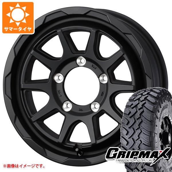【タイヤ交換対象】5本セット ジムニーシエラ JB74W用 サマータイヤ グリップマックス マッドレイジ M/T 195/80R15 96Q ホワイトレター マッドヴァンス06 6.0-15 タイヤホイール5本セット