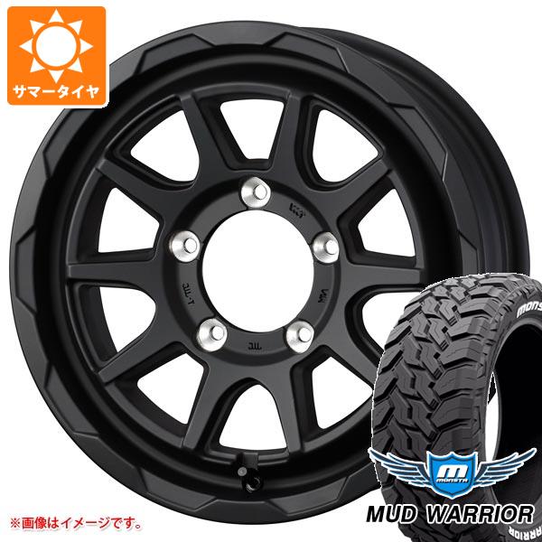 【タイヤ交換対象】スズキ ジムニーノマド JC74W用 サマータイヤ モンスタ マッドウォーリアー LT235/70R16 104/101Q ホワイトレター マッドヴァンス06 6.0-16 タイヤホイール4本セット